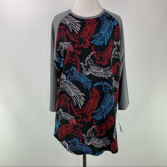 NWT LuLaRoe Americana Randy T - Picture 2 of 5